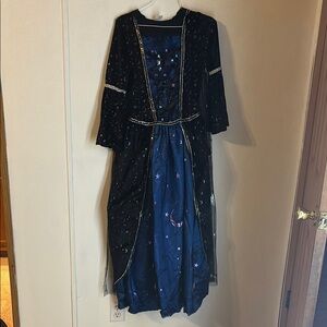 Enchanting Black and Blue Kids Costume